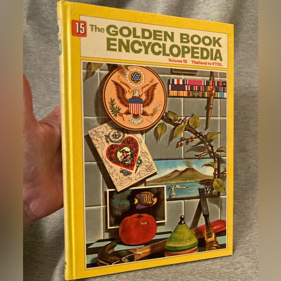 Other Golden Book Encyclopedia Volume 15 Childrens Reference 7s